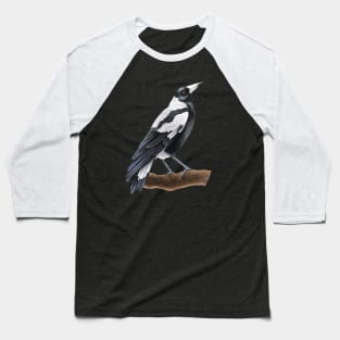 Australian Magpie Baseball T-Shirt